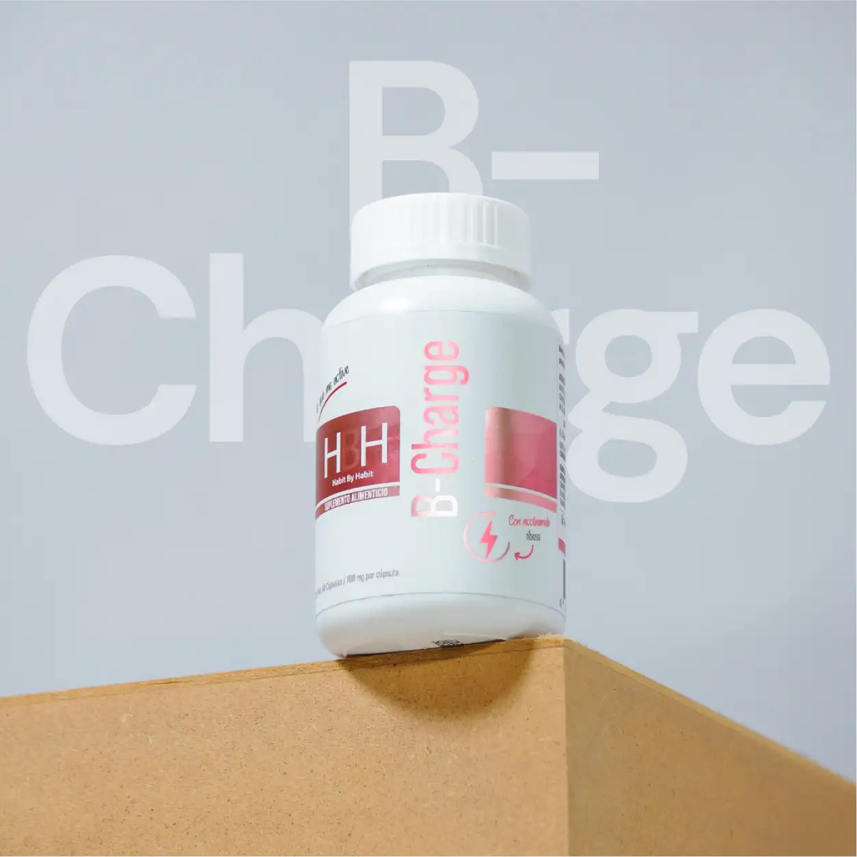 B-Charge | Suplemento con coenzima Q10 y vitamina C para energía y defensa
