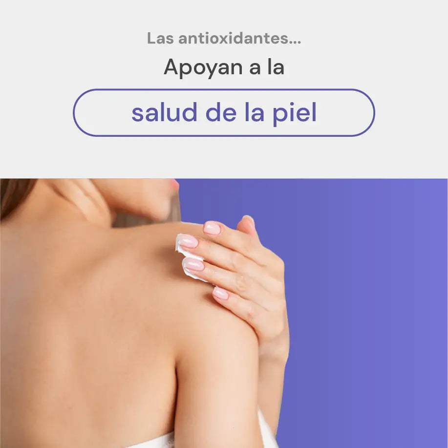 Antioxidantes de C-Shield que contribuyen al cuidado de la piel