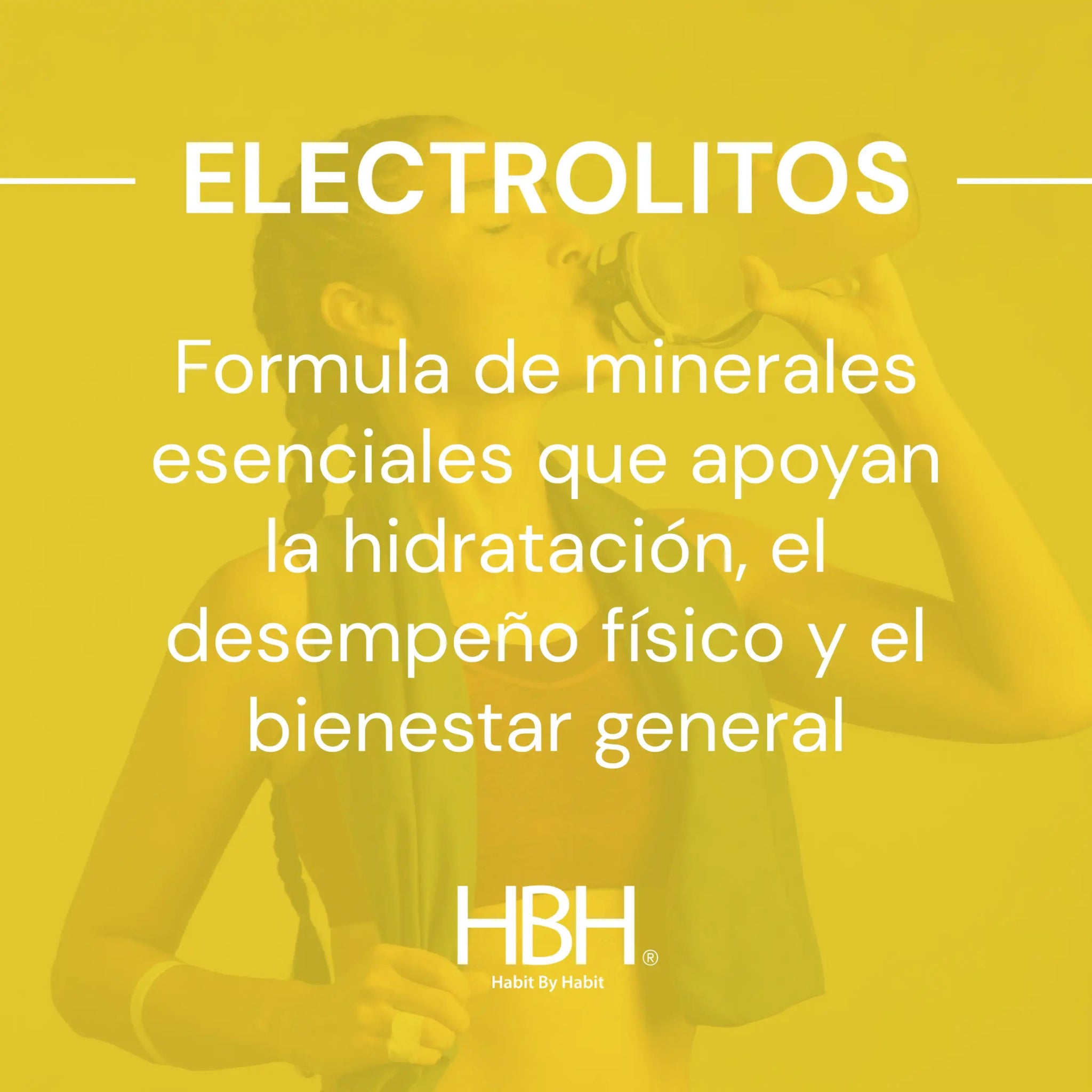 HBH Suplementos Electrolitos con Sodio, Potasio, Magnesio, Calcio y Vitamina C, Sabor Naranja, 150 g, 30 sachets - HBH