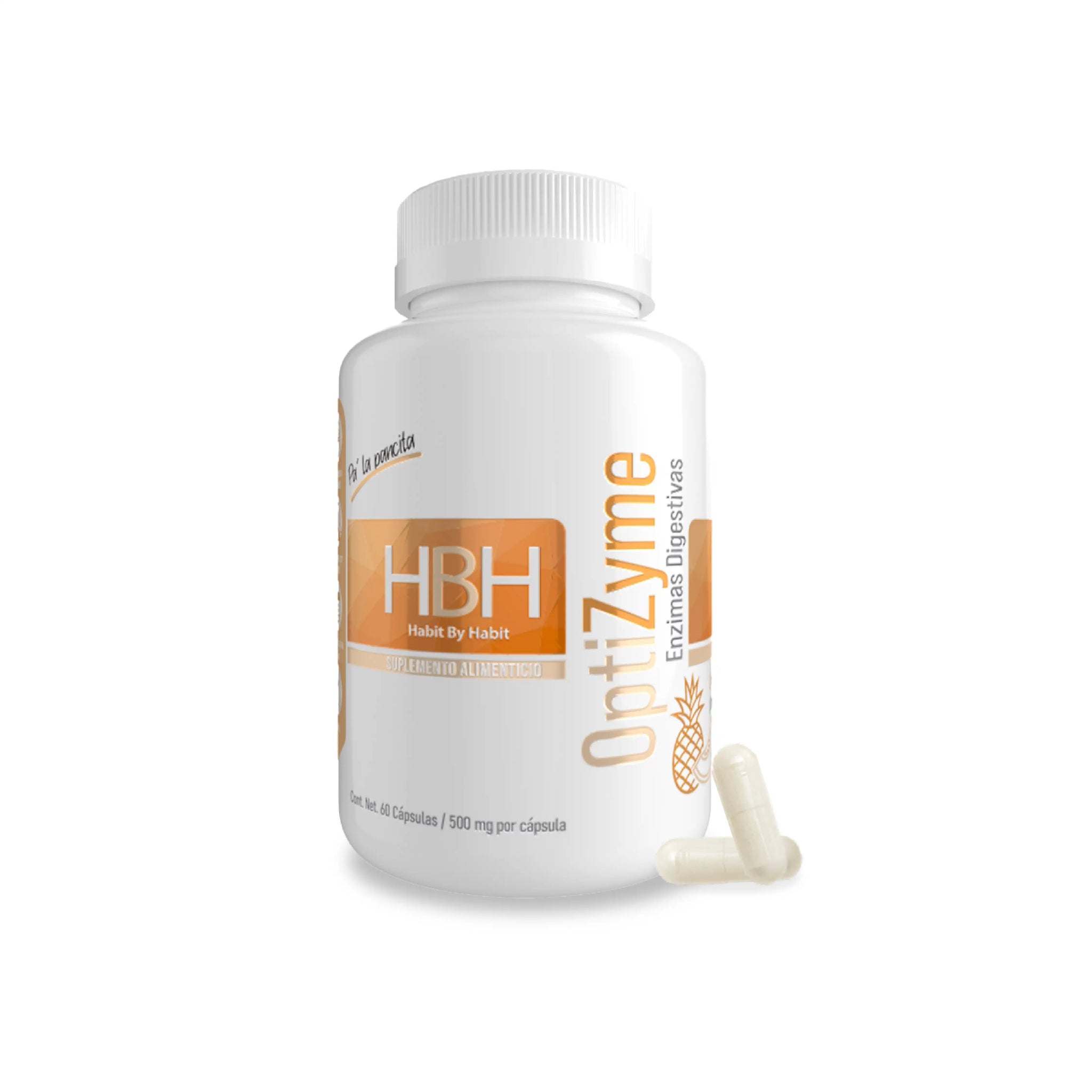 OptiZyme | Enzimas Digestivas | Bromelina, Papaína y Papaya - HBH